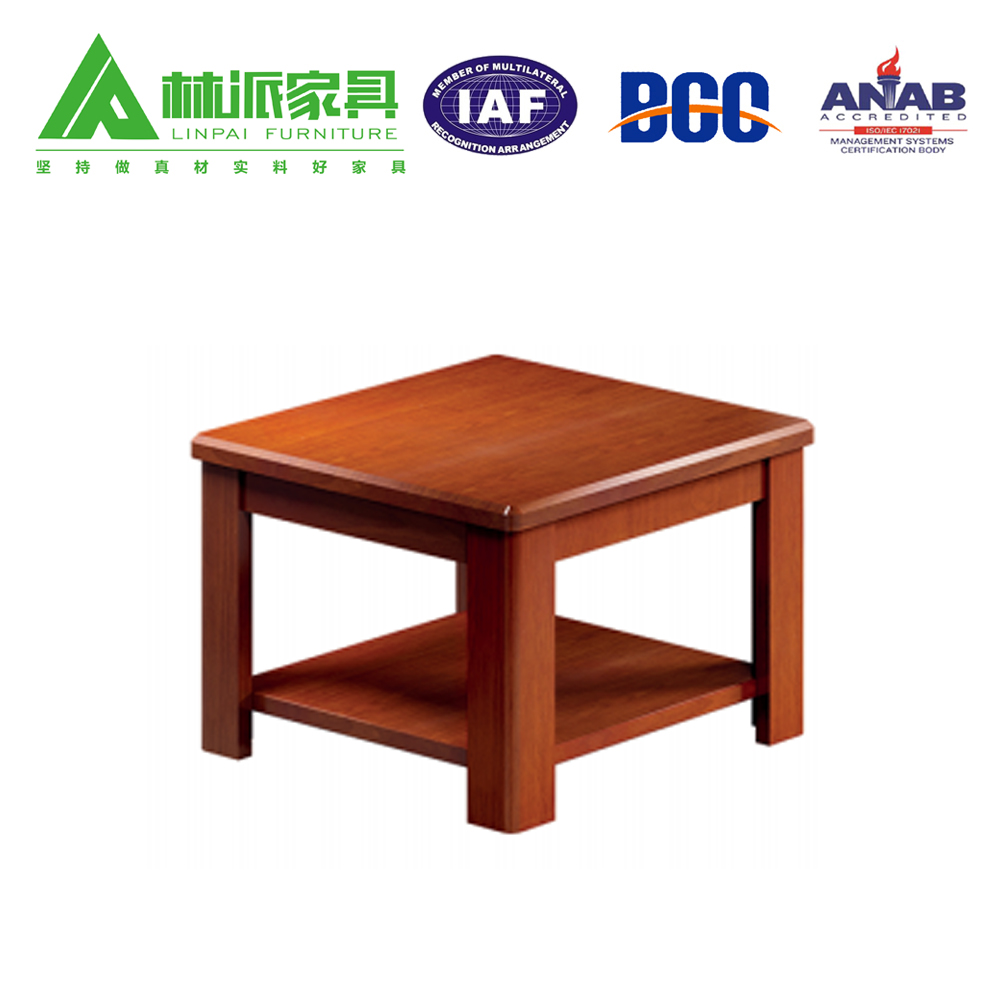 实木贴皮油漆方茶几600*600*450